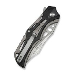 Civivi Biophase Flipper & Button Lock Knife Aluminum & Black G10 Handle Çakı