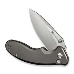 Sencut Cybrix Thumb Stud & Flipper & Button Lock Knife Aluminum Handle Çakı