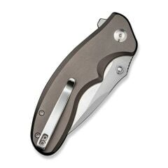Sencut Cybrix Thumb Stud & Flipper & Button Lock Knife Aluminum Handle Çakı
