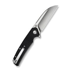 Sencut Skarnax Flipper & Thumb Stud Knife Black G10 Handle Çakı