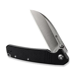 Sencut Skarnax Flipper & Thumb Stud Knife Black G10 Handle Çakı