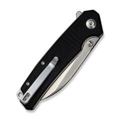 Sencut Skarnax Flipper & Thumb Stud Knife Black G10 Handle Çakı