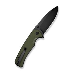 Sencut Skarnax Flipper & Thumb Stud Knife OD Green G10 Handle Çakı