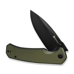 Sencut Skarnax Flipper & Thumb Stud Knife OD Green G10 Handle Çakı