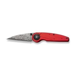 Civivi Starflare Thumb Stud & Button Lock Knife Red Aluminum Handle Çakı