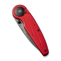 Civivi Starflare Thumb Stud & Button Lock Knife Red Aluminum Handle Çakı