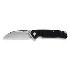 Sencut Awassi Flipper & Thumb Stud Knife Black G10 Handle Çakı