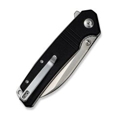 Sencut Awassi Flipper & Thumb Stud Knife Black G10 Handle Çakı