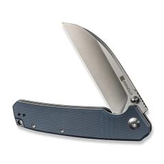 Sencut Awassi Flipper & Thumb Stud Knife Blue G10 Handle Çakı