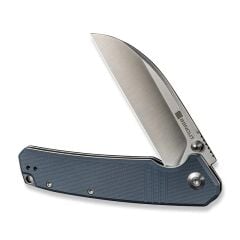 Sencut Awassi Flipper & Thumb Stud Knife Blue G10 Handle Çakı