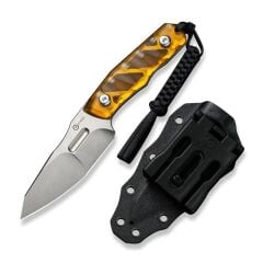 Civivi Propugnator Fixed Blade Knife Yellow Ultem Handle Bıçak