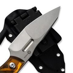 Civivi Propugnator Fixed Blade Knife Yellow Ultem Handle Bıçak