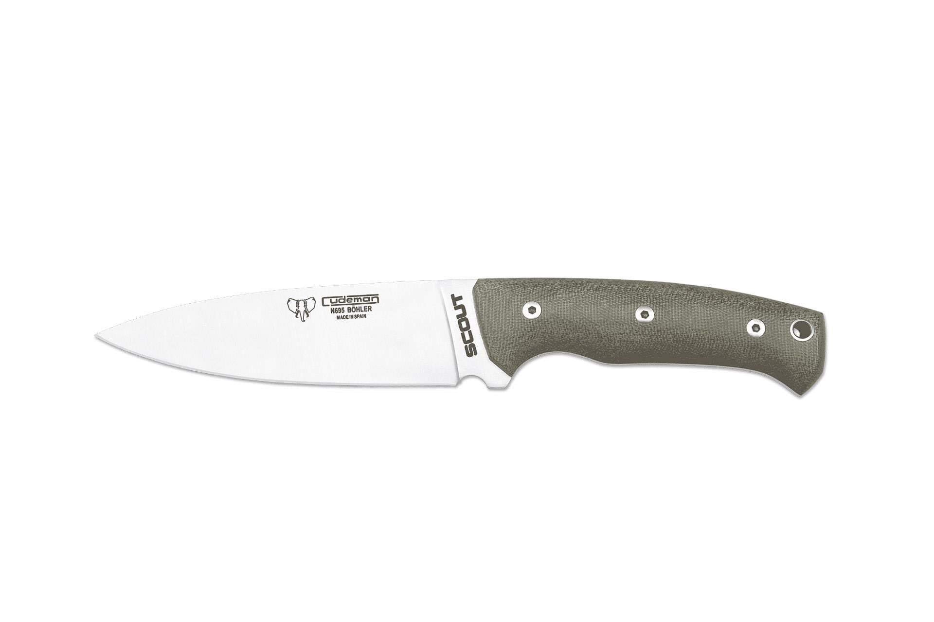 Cudeman 172-F-K Micarta Saplı Kydex Kılıflı Bıçak