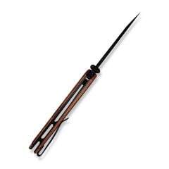 Sencut Awassi Flipper & Thumb Stud Knife Wood Handle Çakı
