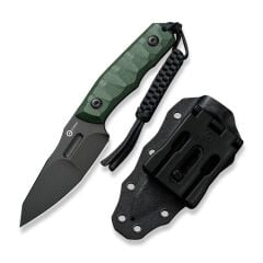 Civivi Propugnator Fixed Blade Knife Green Micarta Handle Bıçak