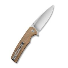 Sencut Sachse Flipper & Button Lock & Thumb Stud Knife Micarta Handle Çakı