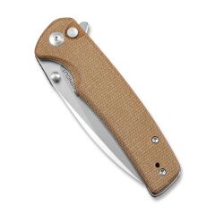 Sencut Sachse Flipper & Button Lock & Thumb Stud Knife Micarta Handle Çakı
