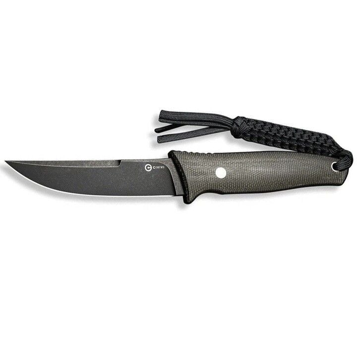 Civivi Tamashii Fixed Blade Knife Dark Green Micarta Handle Bıçak