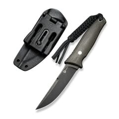 Civivi Tamashii Fixed Blade Knife Dark Green Micarta Handle Bıçak