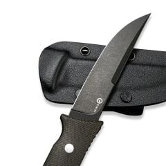 Civivi Tamashii Fixed Blade Knife Dark Green Micarta Handle Bıçak