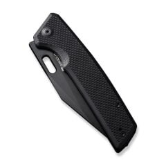 Sencut GlideStrike Thumb Hole Knife G10 All Black Handle Çakı