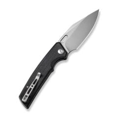 Sencut GlideStrike Thumb Hole Knife Black Micarta Handle Çakı