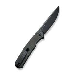 Sencut Scitus Flipper Knife Dark Green Micarta Handle Çakı