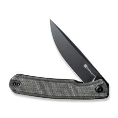 Sencut Scitus Flipper Knife Dark Green Micarta Handle Çakı