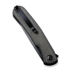 Sencut Scitus Flipper Knife Dark Green Micarta Handle Çakı