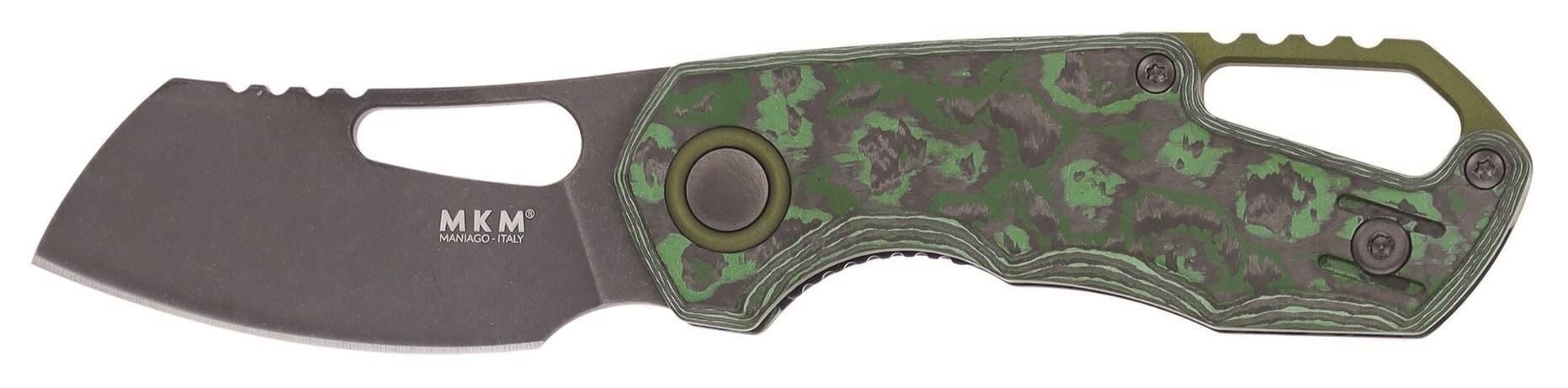 MKM Isonzo M390 Cleaver Jungle Wear Dark Çakı