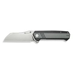 Sencut Draxor Flipper & Thumb Stud Knife G10 Gray & Black Handle Çakı