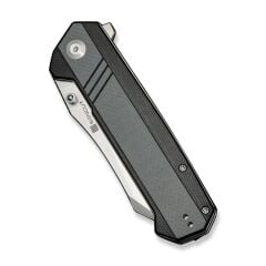 Sencut Draxor Flipper & Thumb Stud Knife G10 Gray & Black Handle Çakı