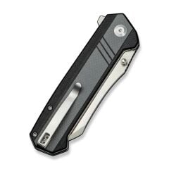 Sencut Draxor Flipper & Thumb Stud Knife G10 Gray & Black Handle Çakı