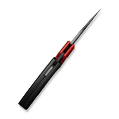 Civivi Typhoeus Adjustable Fixed Blade Knife Red,Black Aluminum Handle Damascus Bıçak