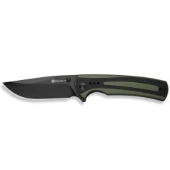 Sencut Regnator Flipper & Thumb Stud Knife Green& Black G10 Handle Çakı