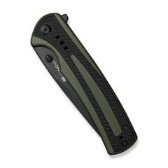 Sencut Regnator Flipper & Thumb Stud Knife Green& Black G10 Handle Çakı