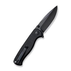 Sencut Errant Flipper & Thumb Stud Knife All Black G10 Handle Çakı