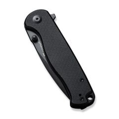 Sencut Errant Flipper & Thumb Stud Knife All Black G10 Handle Çakı
