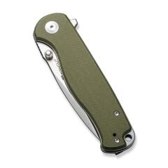Sencut Errant Flipper & Thumb Stud Knife OD Green G10 Handle Çakı