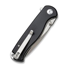 Sencut Errant Flipper & Thumb Stud Knife Black Micarta Handle Çakı