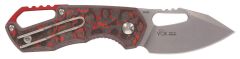 MKM Isonzo M390 Clip Point Lava Flow Çakı