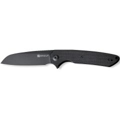 Sencut Kyril Flipper Knife Micarta Handle All Black Çakı