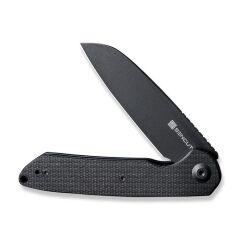 Sencut Kyril Flipper Knife Micarta Handle All Black Çakı