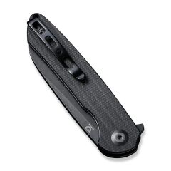 Sencut Kyril Flipper Knife Micarta Handle All Black Çakı