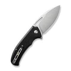 Sencut Phantara Flipper & Thumb Hole Knife G10 Black Handle Çakı