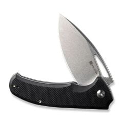 Sencut Phantara Flipper & Thumb Hole Knife G10 Black Handle Çakı