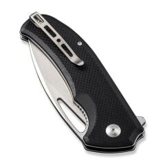 Sencut Phantara Flipper & Thumb Hole Knife G10 Black Handle Çakı