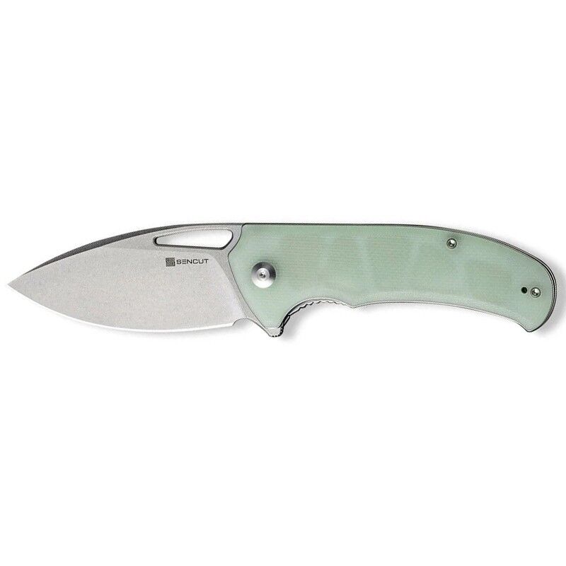 Sencut Phantara Flipper & Thumb Hole Knife Coarse G10 Handle Çakı
