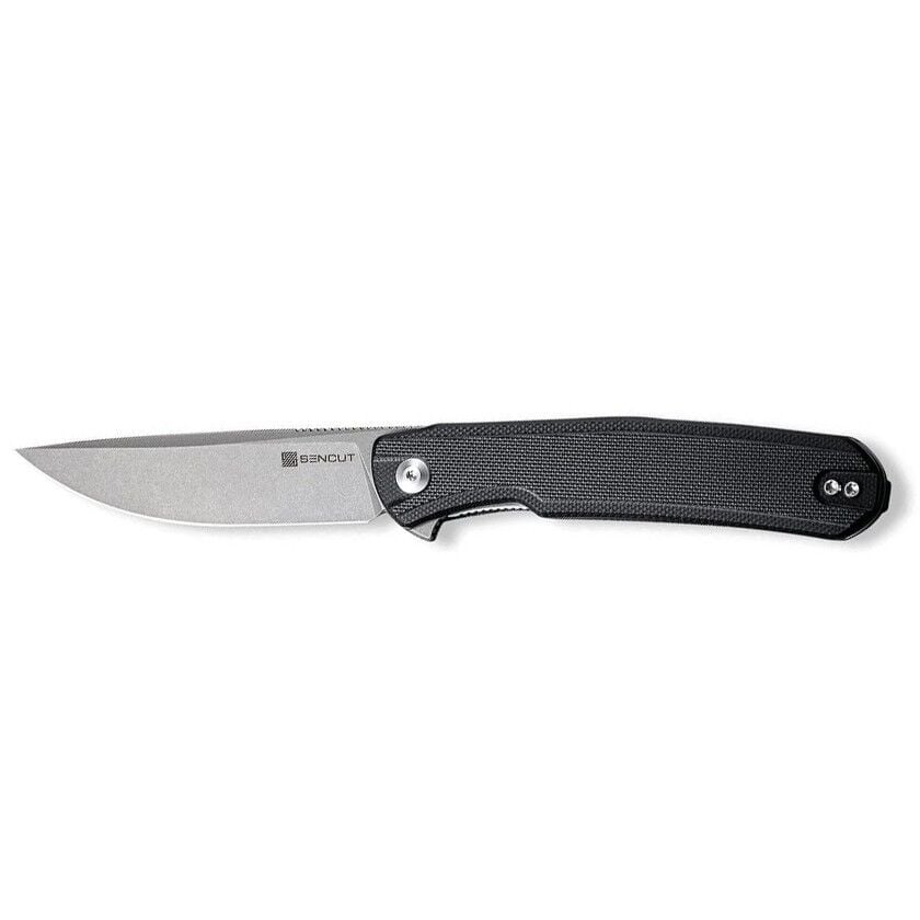 Sencut Scitus Flipper Knife Black G10 Handle Çakı