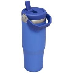Stanley The IceFlow Flip Straw Pipetli Termos Bardak 0.89 Lt Mavi